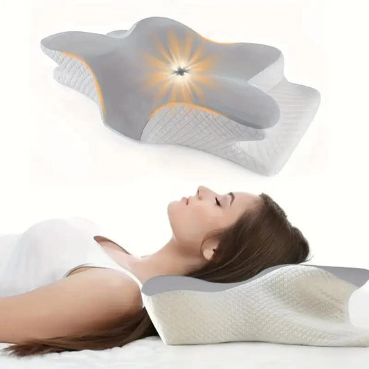 ErgoSleep™ Memory Foam Neck Pillow™
