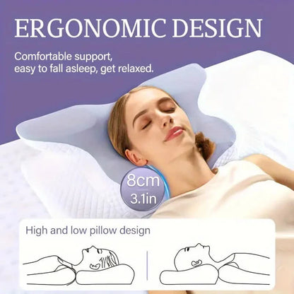 ErgoSleep™ Memory Foam Neck Pillow™
