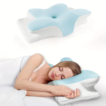 ErgoSleep™ Memory Foam Neck Pillow™
